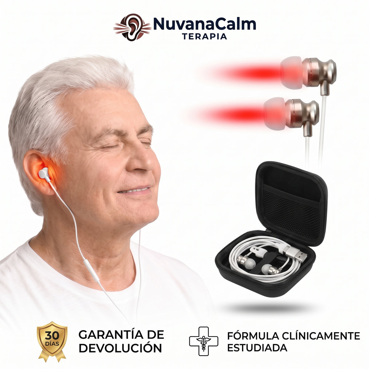 NuvanaCalm Pro™ — Terapia de Luz Roja