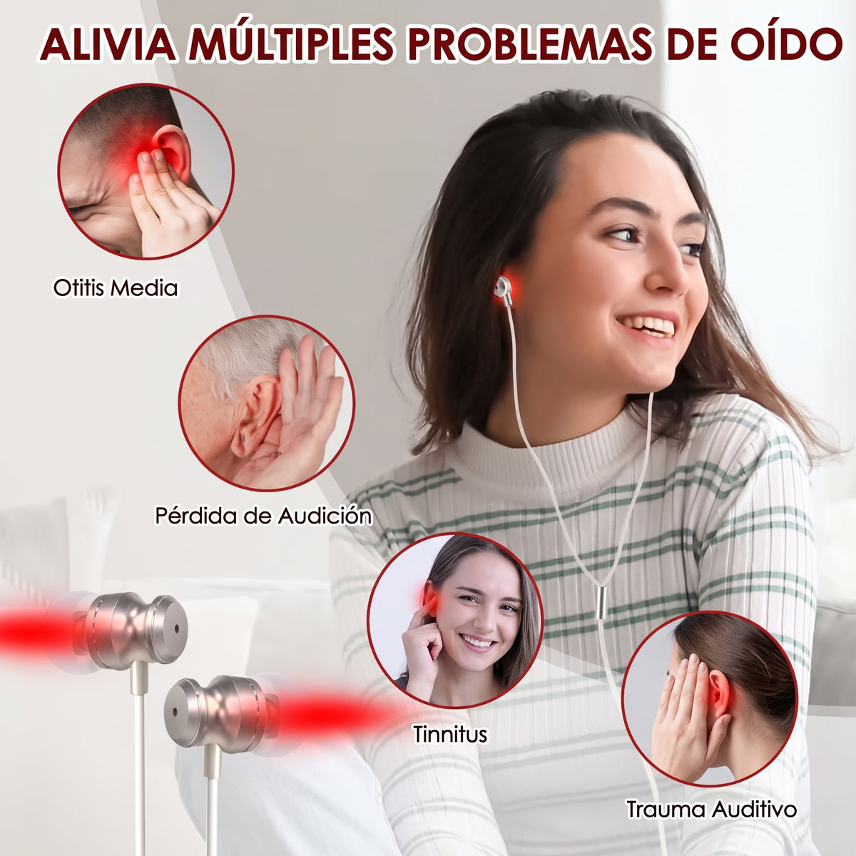 NuvanaCalm Pro™ — Terapia de Luz Roja